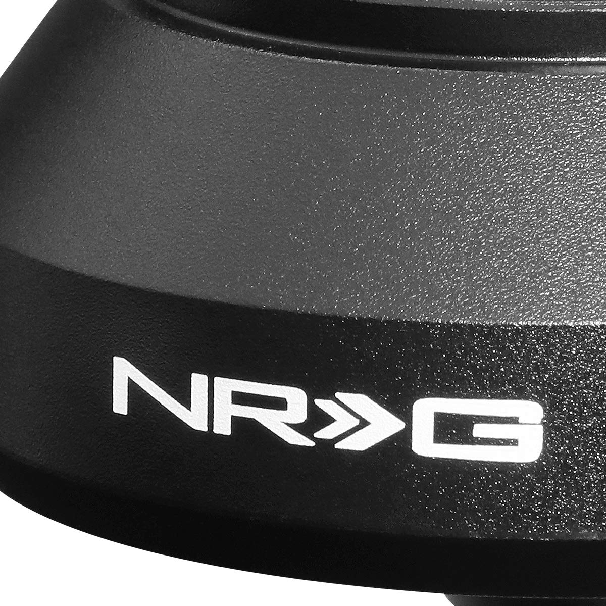 NRG Innovations Steering Wheel NRG-SRK-103H Quick Release Short Hub Adapter 6 X 70mm Bolt Pattern, Retain Horn & Turn Signals, Black Body