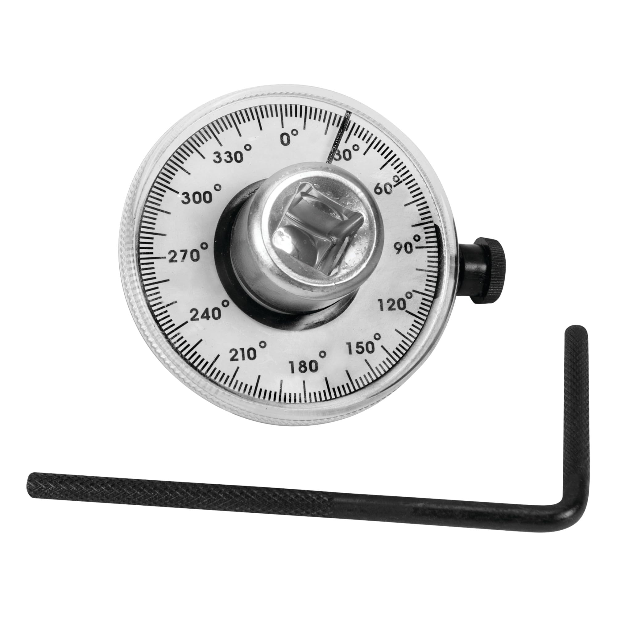 M205 Performance Tool 1/2-Inch Torque Angle Gauge Tool, 360 Degree Angle Scale