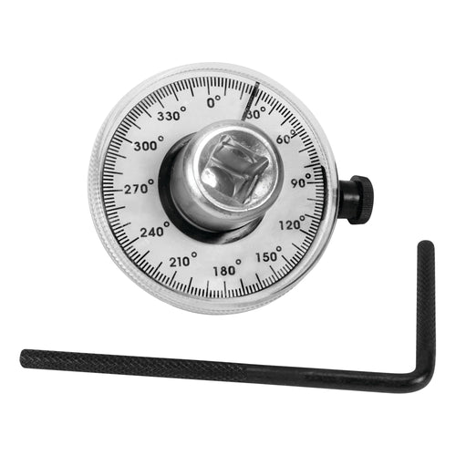 M205 Performance Tool 1/2-Inch Torque Angle Gauge Tool, 360 Degree Angle Scale