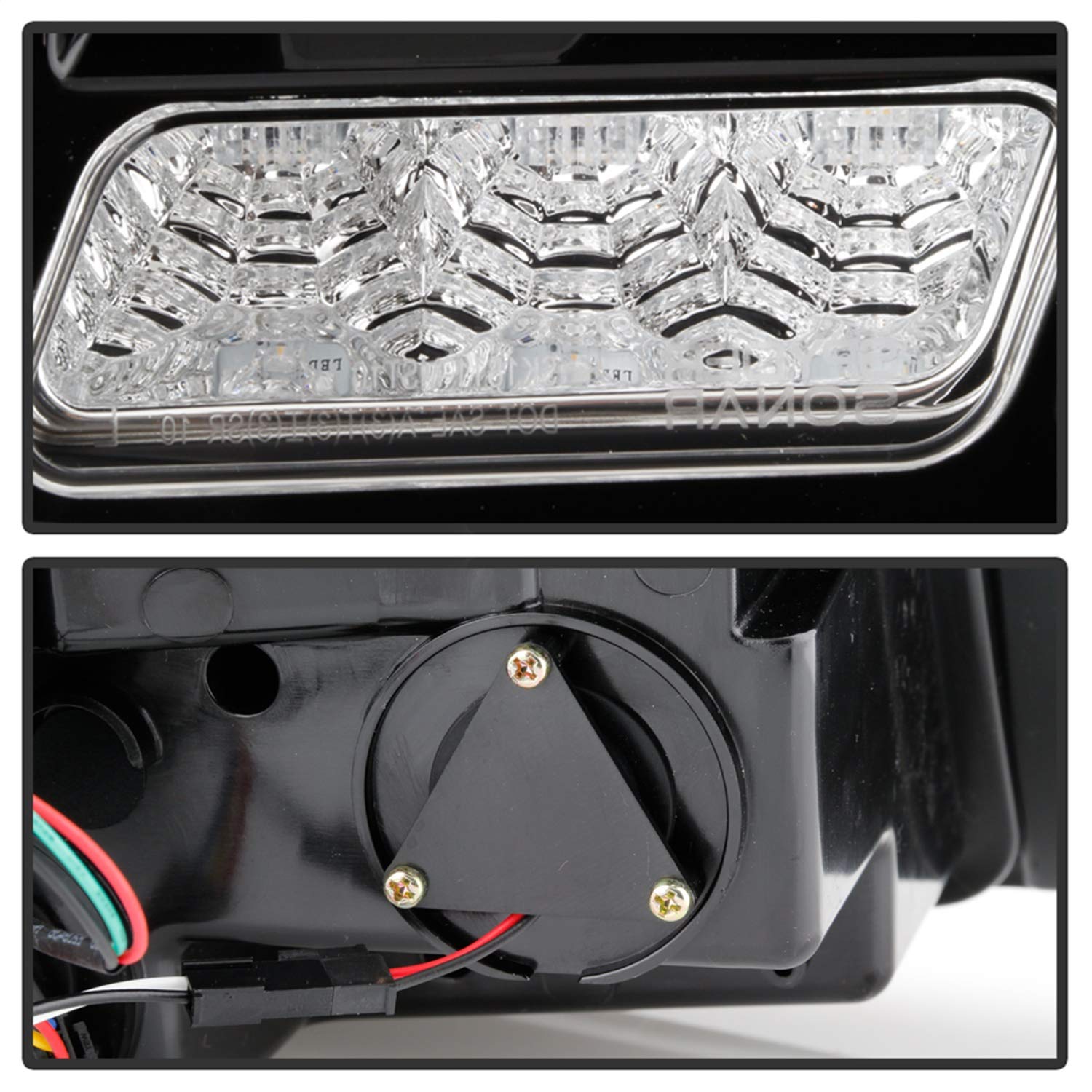 OEM Fog Light Spyder (ALT-YD-FM10-RBLED-BK)