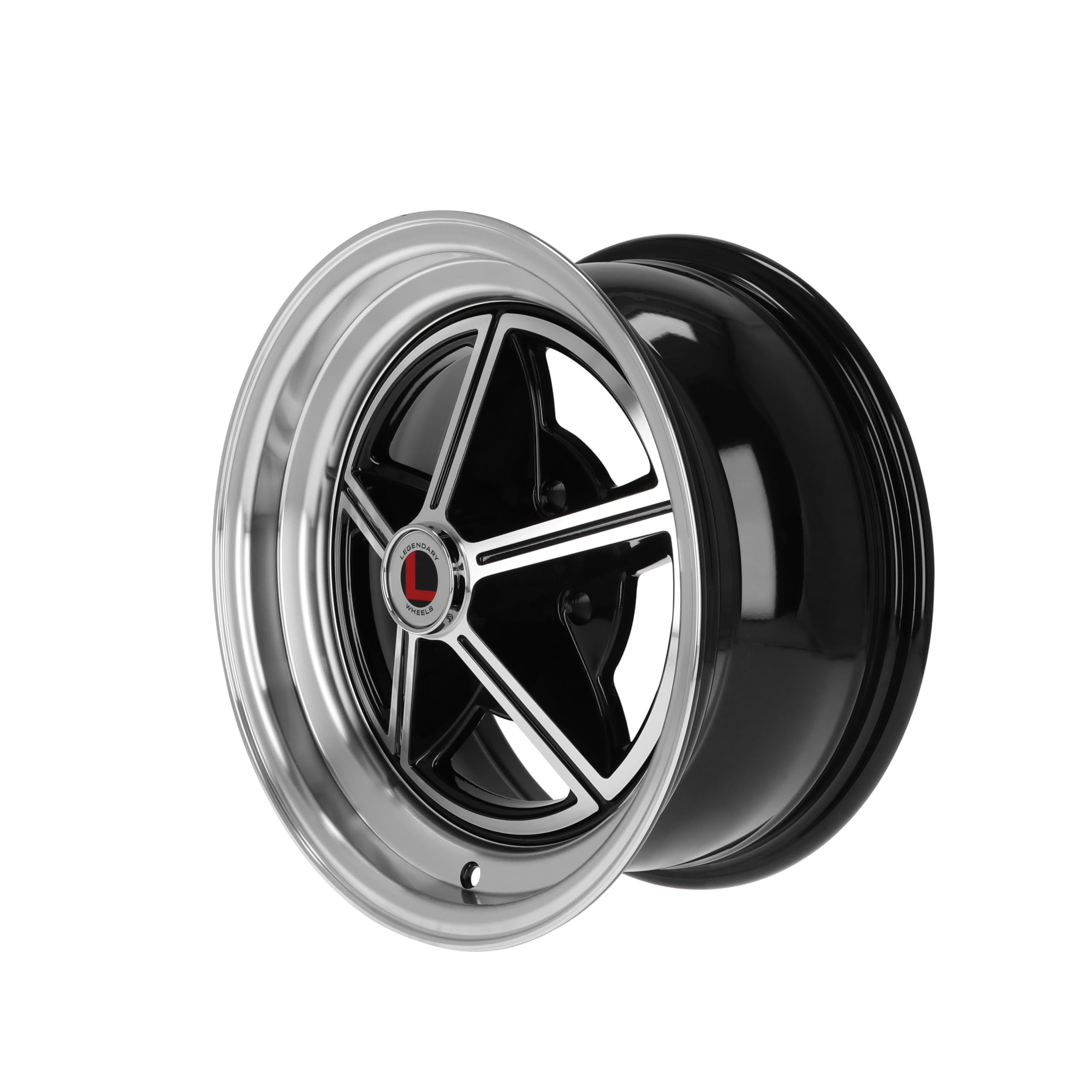 15X7 Legendary Wheel - Black Alloy Magstar Rim (LW30-50754A)