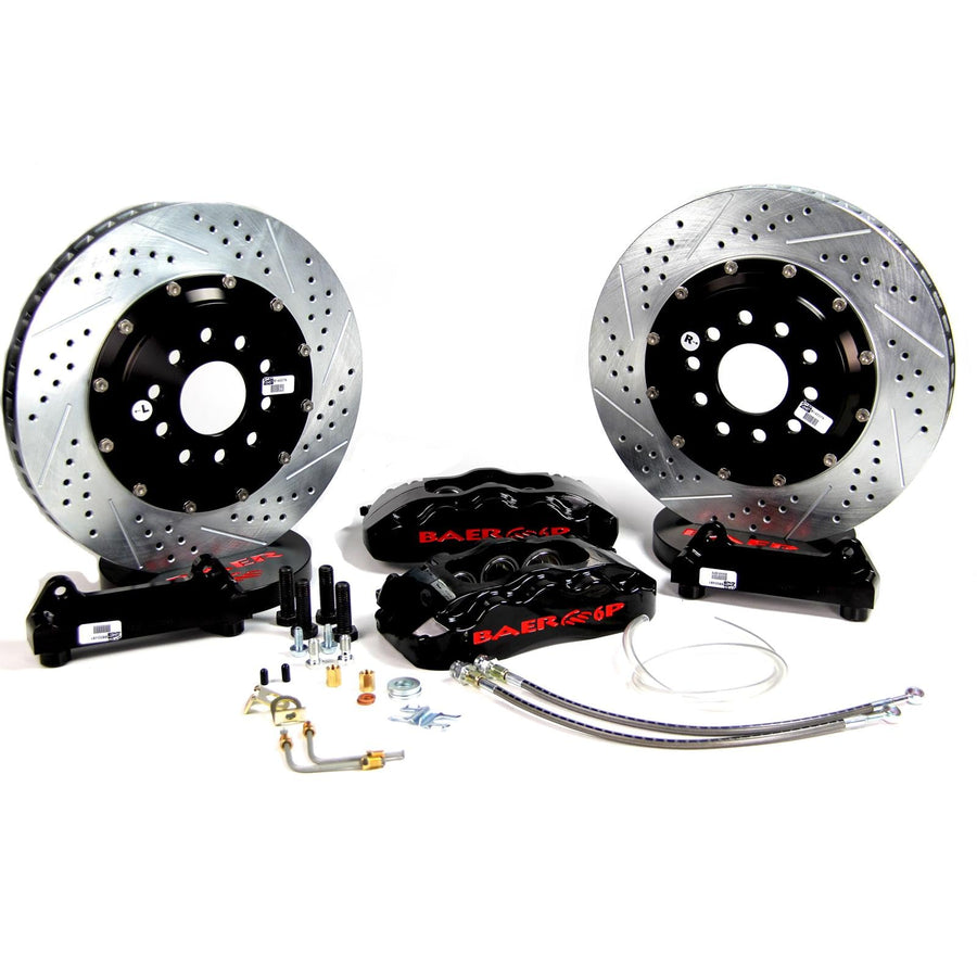 14" Pro+ Brake Sys Frt Blk Baer Brakes 03-07 350Z (4391002B)