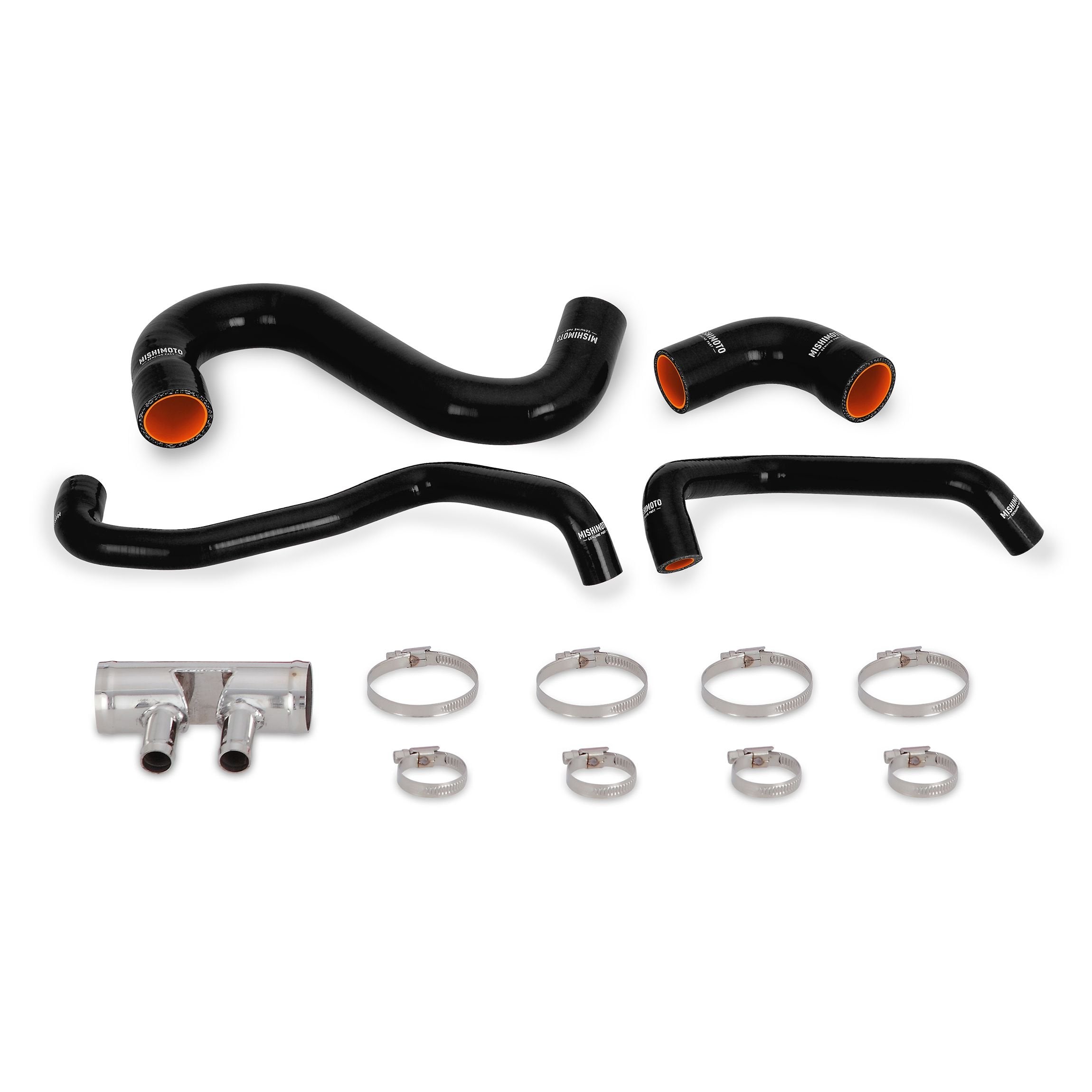 Mishimoto Lower Radiator Hose MMHOSE-MUS8-15LBK Fits Ford Mustang GT 2015+ Black
