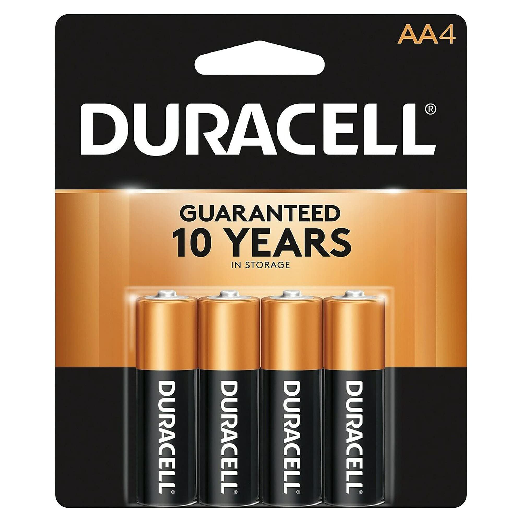 Alkaline Battery Duracell Size Aa 1.5 V Card 4