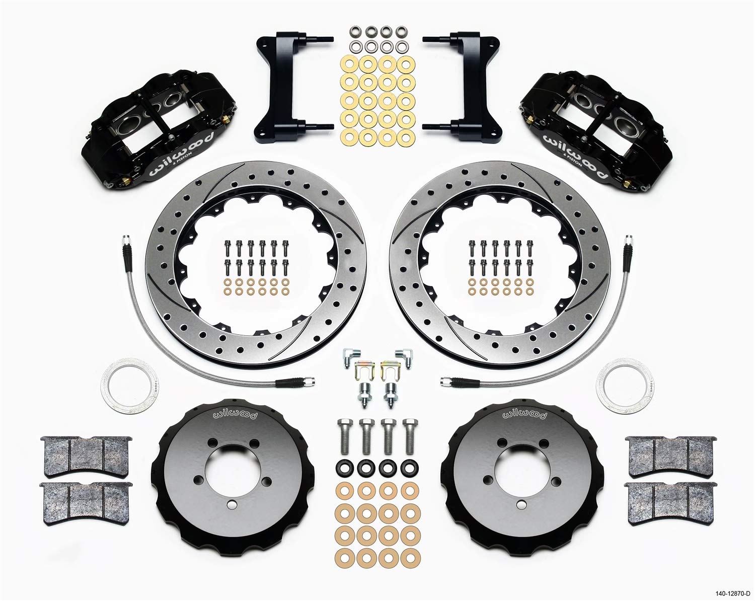 Front Hat Kit FNSL6R, 12.88", Drilled