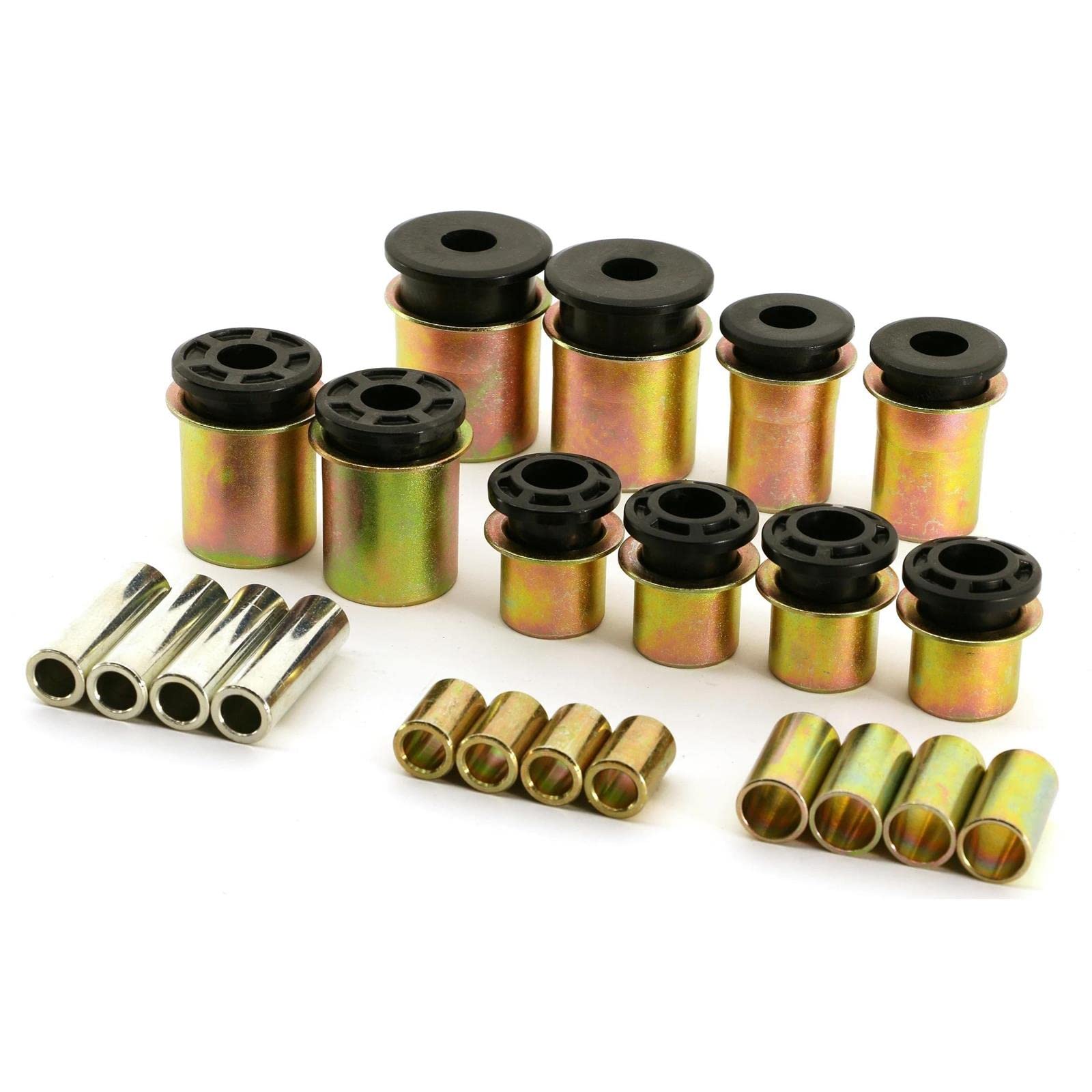 Ridetech StreetGRIP 11229590 Upper and Lower Delrin Control Arm Bushing Set for 64-72 GM A-Body