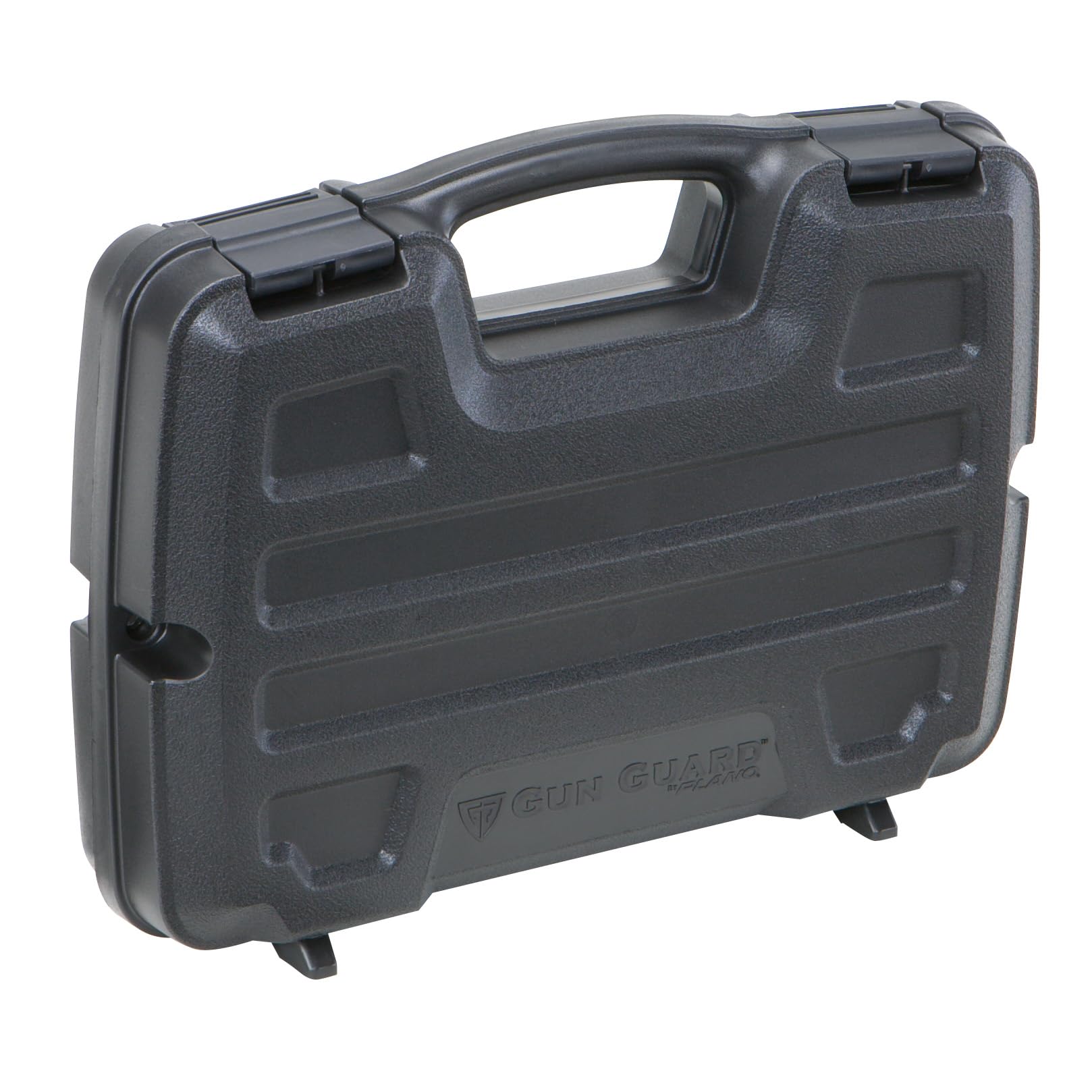 Plano Single Scoped Gun Guard SE Series Pistol Case with Padlock Tabs and Protective Foam Padding, Black, Hard Pistol Case with Steel Hinge Pins