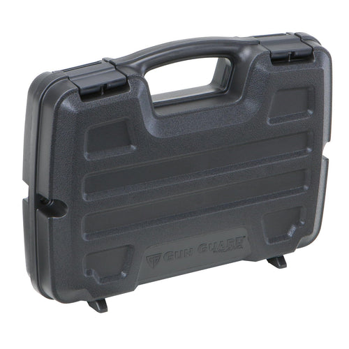 Plano Single Scoped Gun Guard SE Series Pistol Case with Padlock Tabs and Protective Foam Padding, Black, Hard Pistol Case with Steel Hinge Pins