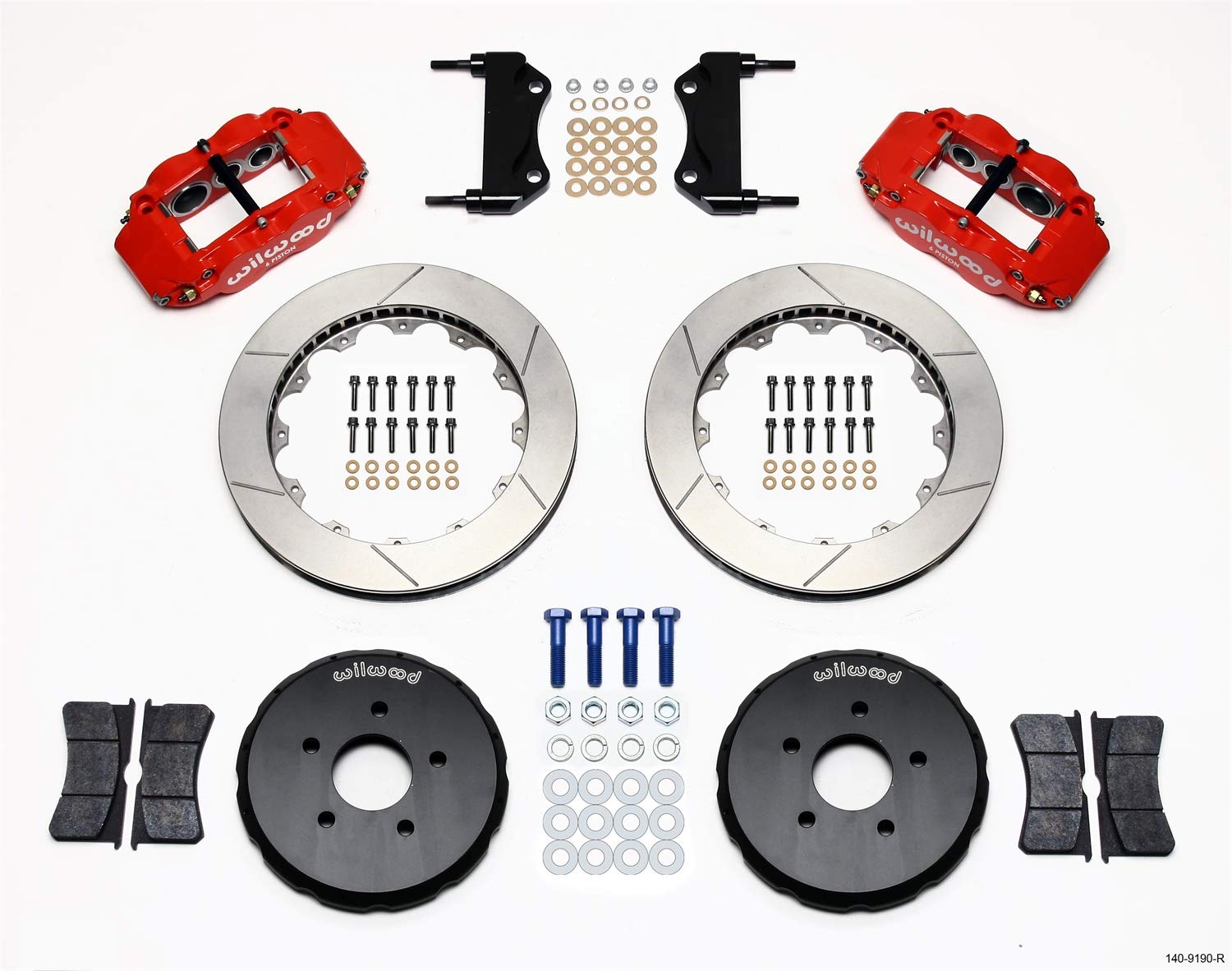 Front Hat Kit FNSL6R, 13.06", Red