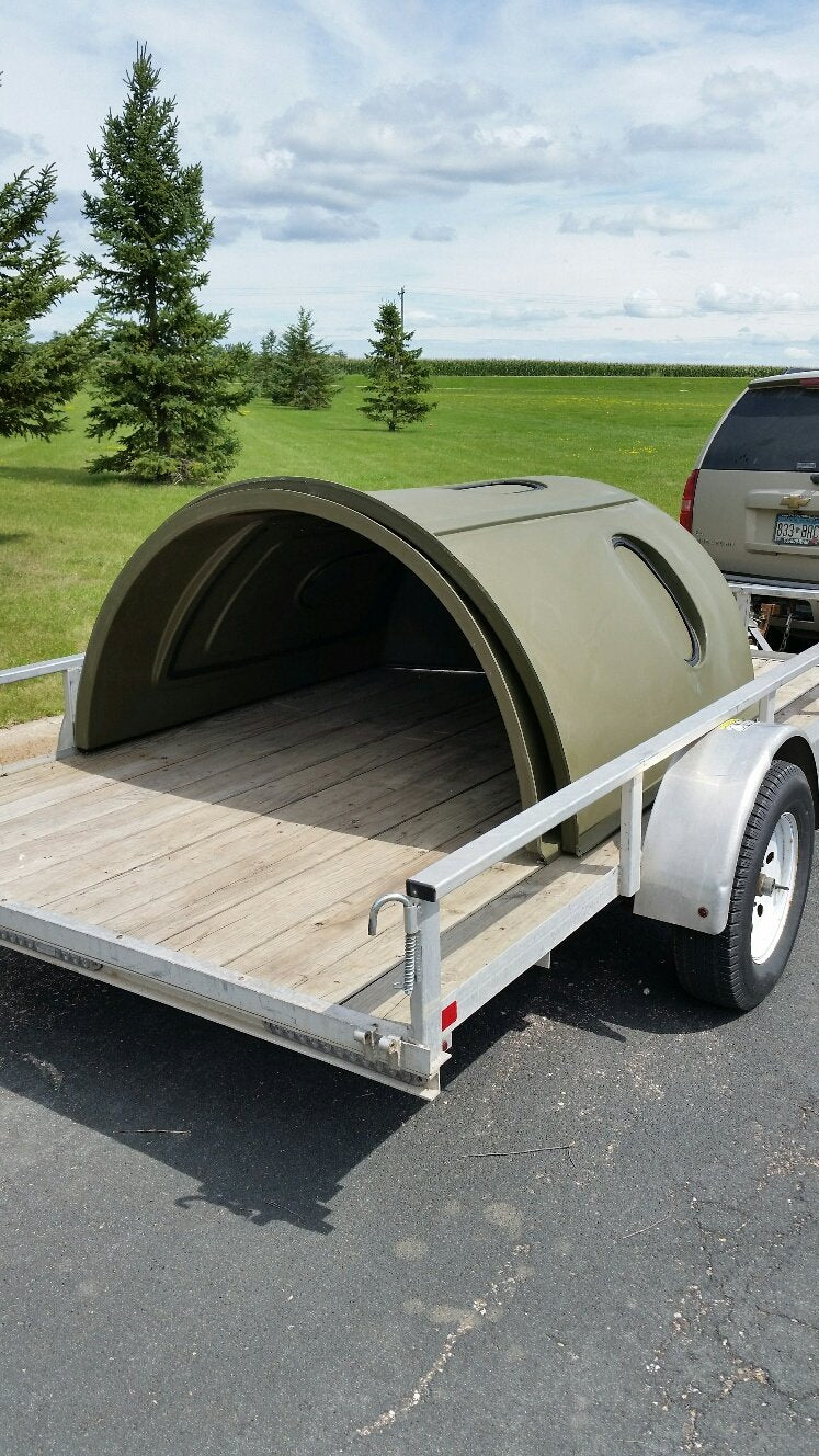 Men's Maverick Blinds 6 Shooter with Tinted Plexiglass Windows, Green