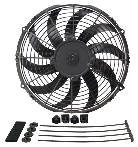 12" Diameter Derale H.O. Extreme Electric Fan, Black