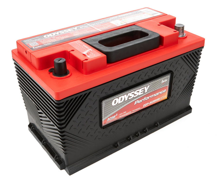 Performance Series Odyssey Battery, AGM, 12V, 850 Cranking amps, Top Post Terminals, 12.36 in L x 7.47 in H x 6.85 in W, Each