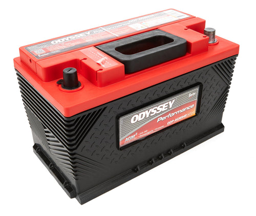 Performance Series Odyssey Battery, AGM, 12V, 850 Cranking amps, Top Post Terminals, 12.36 in L x 7.47 in H x 6.85 in W, Each
