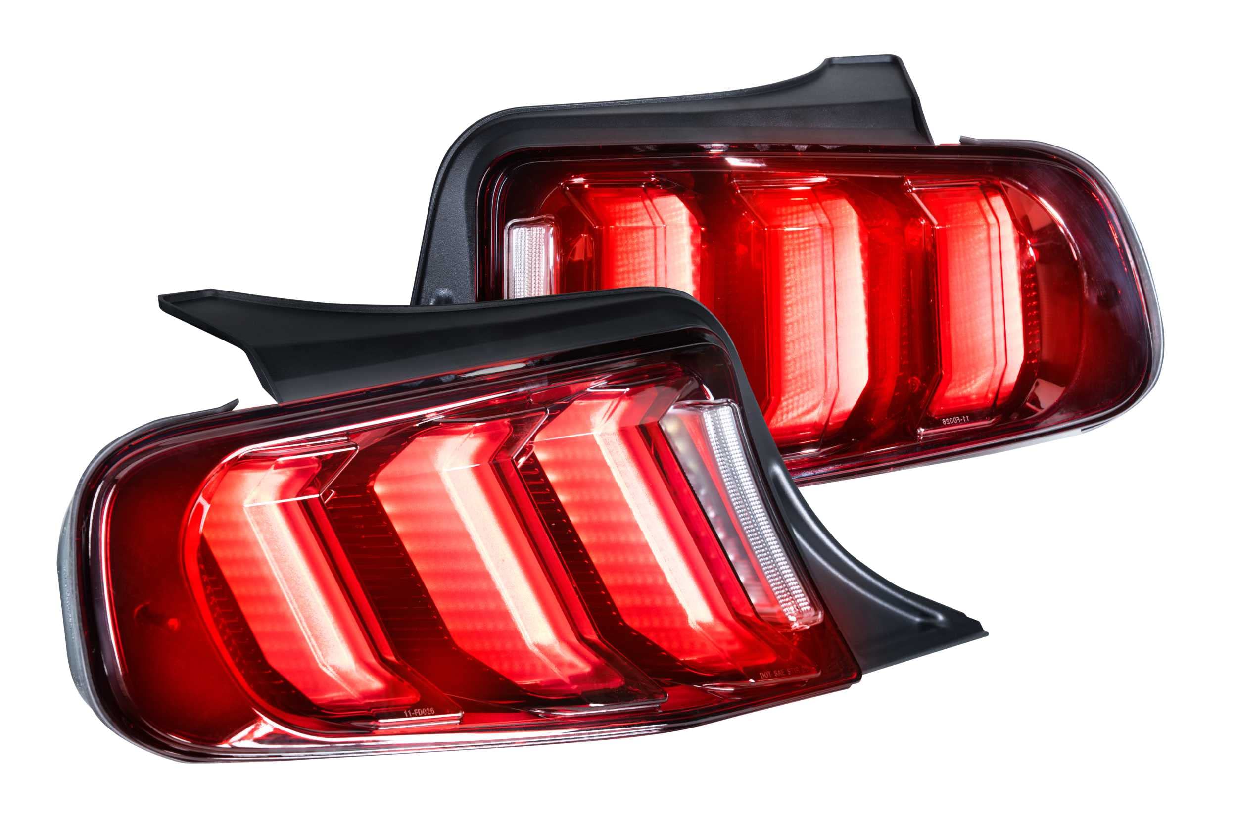 Morimoto Taillights XB LED Fits Ford Mustang 13-14, Plug and Play Smoked Assemblies (LF422.2)