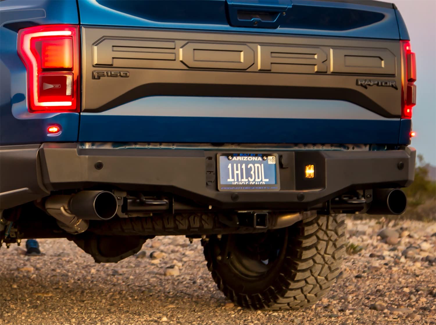 AL-RBM17FDN ICI - ICI (Innovative Creations) Alumilite Rear Bumper Fits 17-23 F