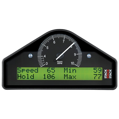 AutoMeter Race Display ST8100-F-EC, Pre-Configured, Black, 0-4-10K RPM (Bar, Deg. C, Km/H)