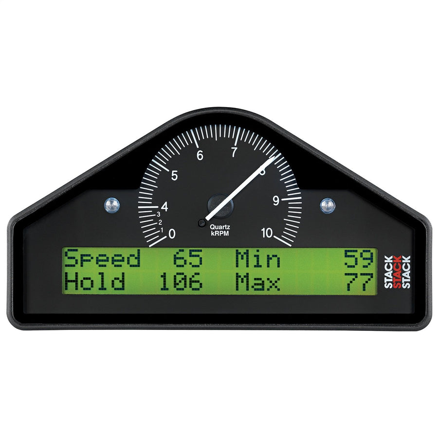 AutoMeter Race Display ST8100-F-UK, Pre-Configured, Black, 0-4-10K RPM (Psi, Deg. C, Mph)