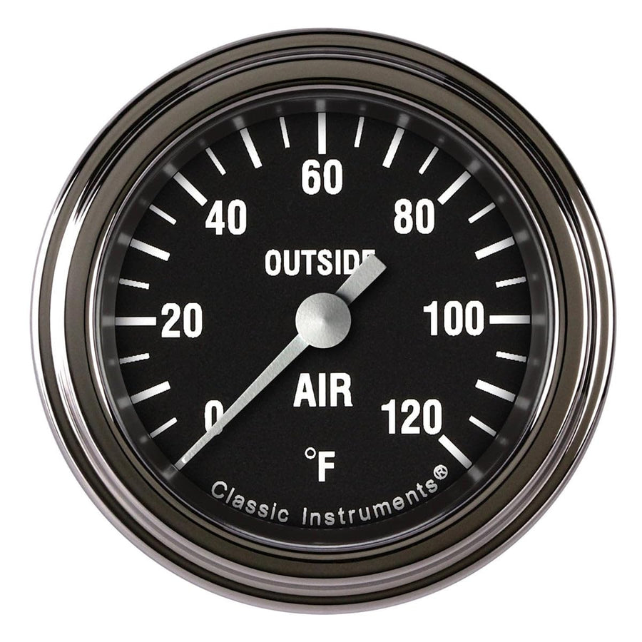 Hot Rod Classic Instruments HR199SLF 2-1/8" Outside Air Temperature Gauge