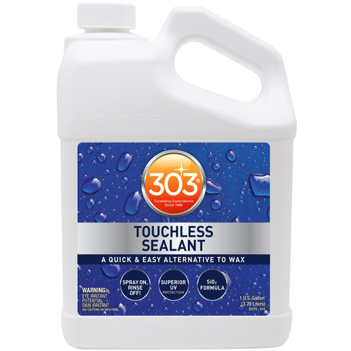 SiO2 Technology 303 Products Touchless Sealant - Water Activated Paint and Glass Protection - Spray On, Rinse Off, Refill for Trigger Spray Bottle, 1 Gallon (30399)