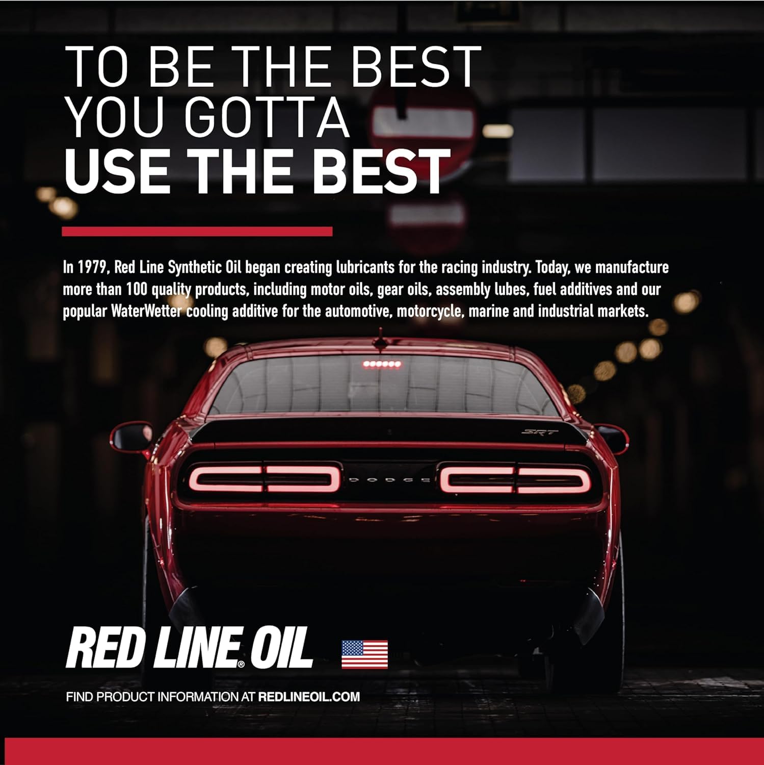 Red Line 10W40 SAE Fully Synthetic Motor Oil - 5 Gallon