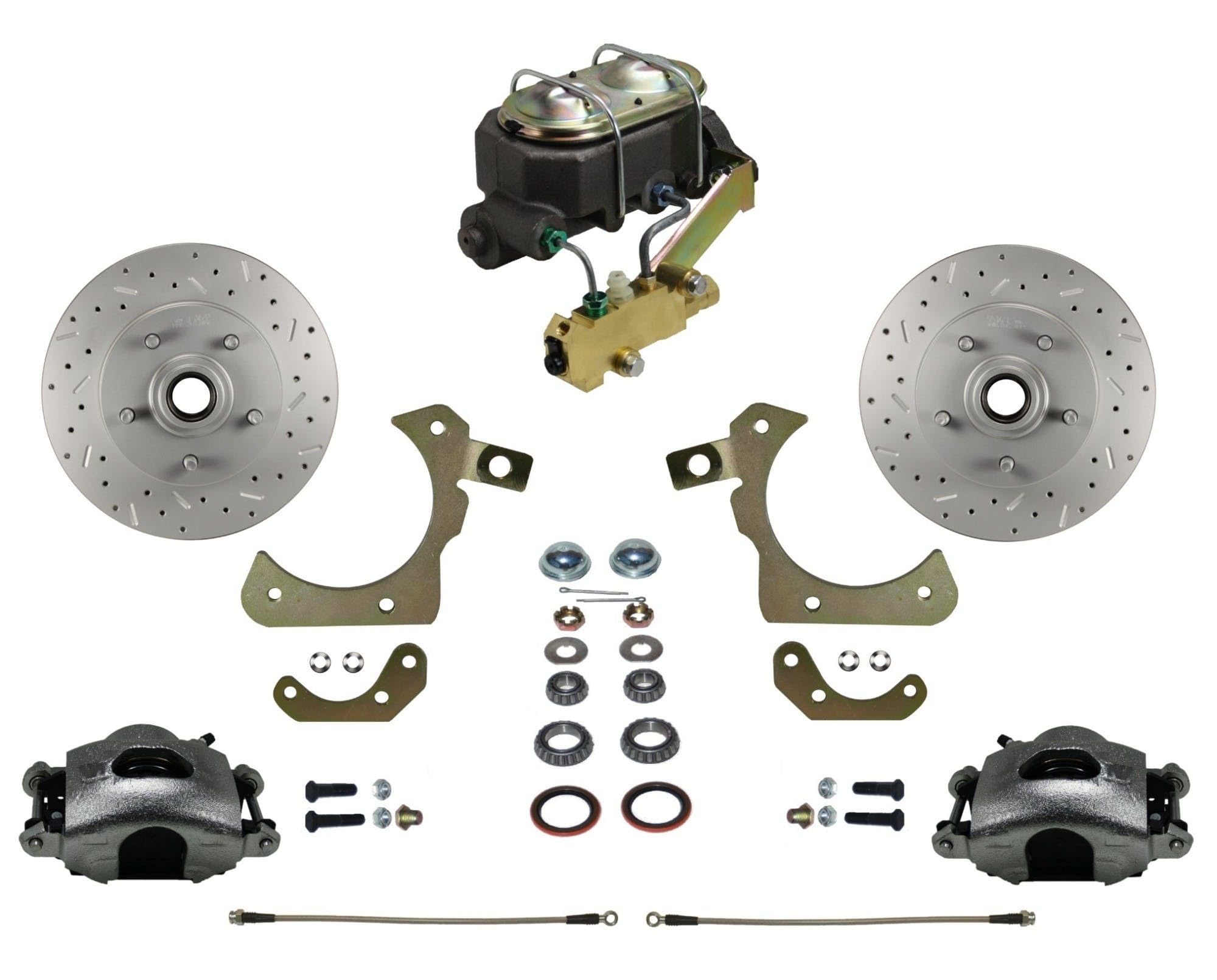Maxgrip Xds Leed Brakes Manual Front Disc Brake Conversion Kit With Disc Drum Valve