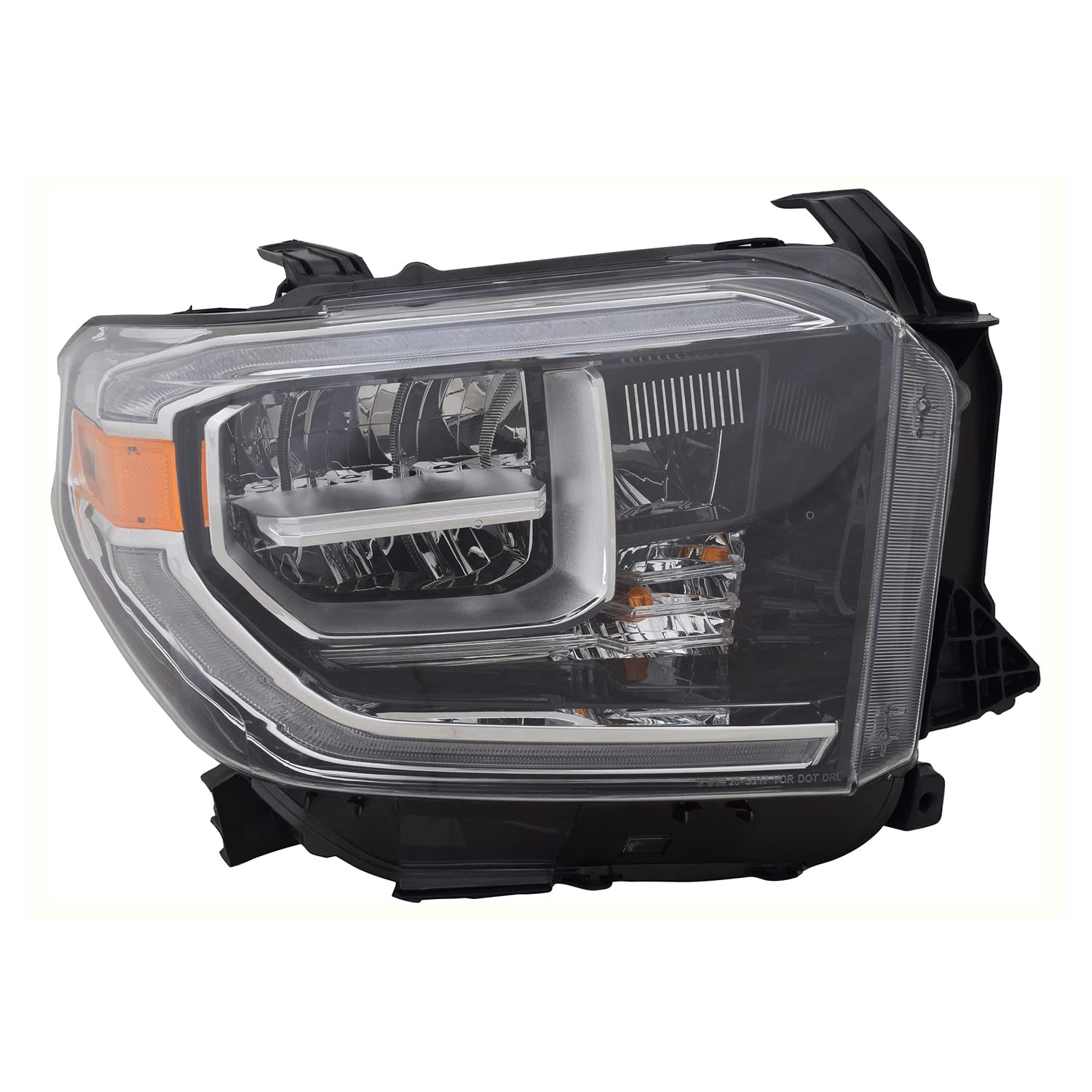 Right TYC Headlight Assembly Compatible with 2018-2021 Toyota Tundra