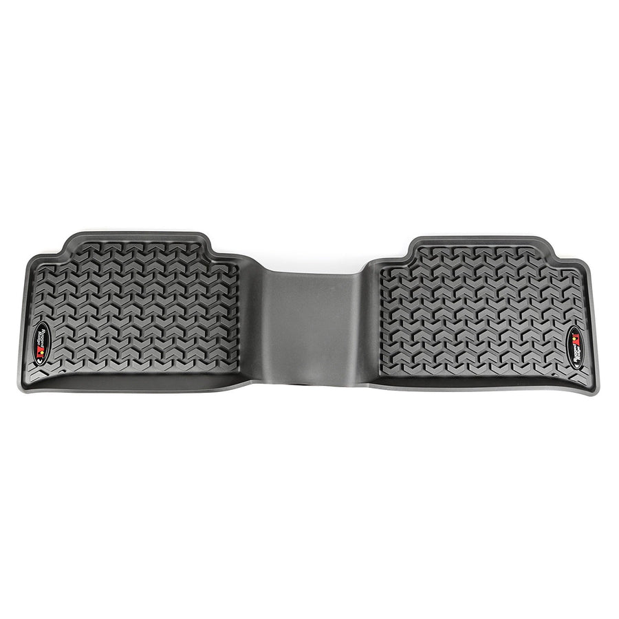 Rugged Ridge Rear Floor Liners for Canyon/Colorado | All-Terrain, Black | 82951.15 | Fits 2015-2018 Chevrolet Colorado & GMC Canyon Crew Cab