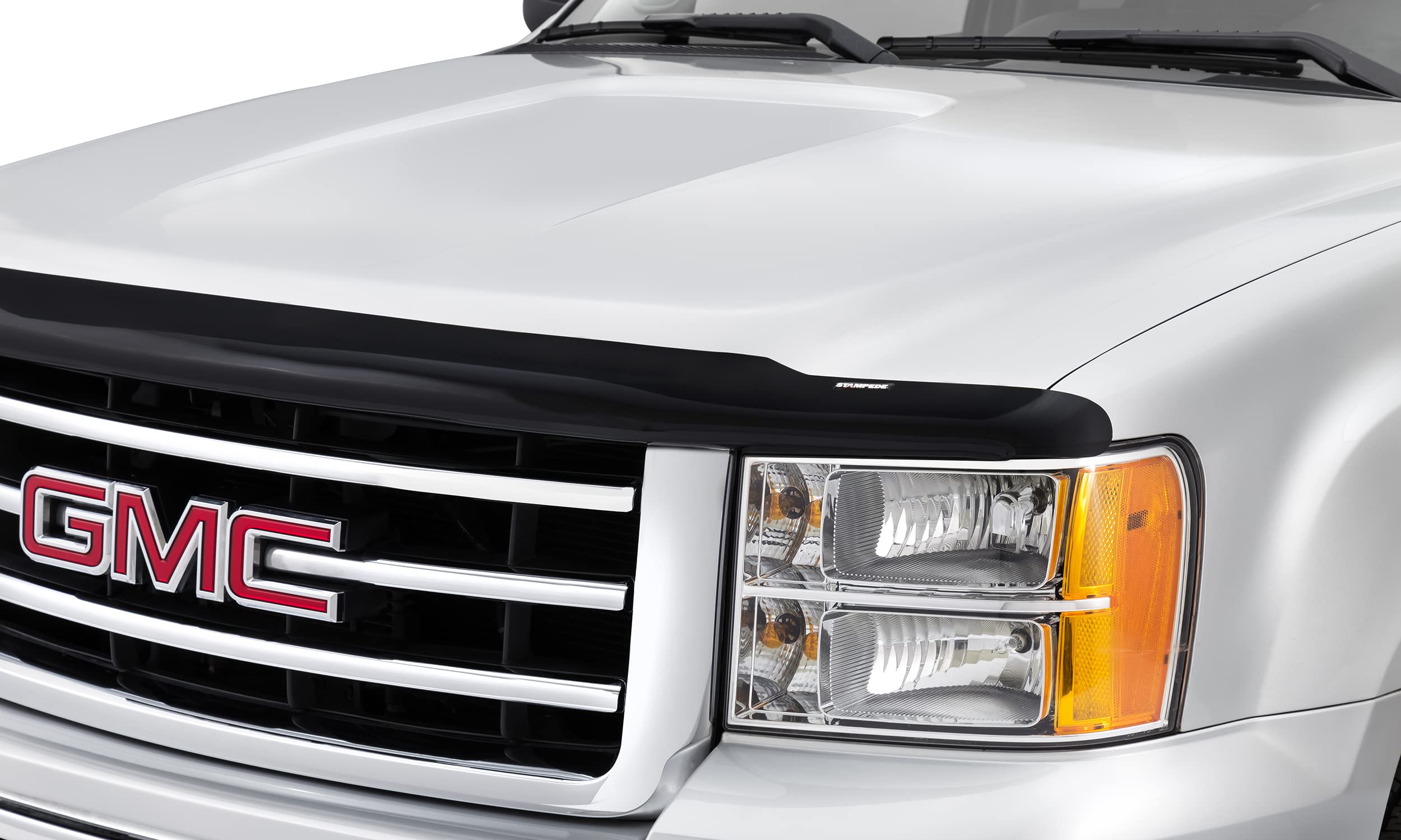 Vigilante Hood Protector | Stampede - High Profile / Smoke | 2019-2023 GMC Sierra 1500 | 3022-2
