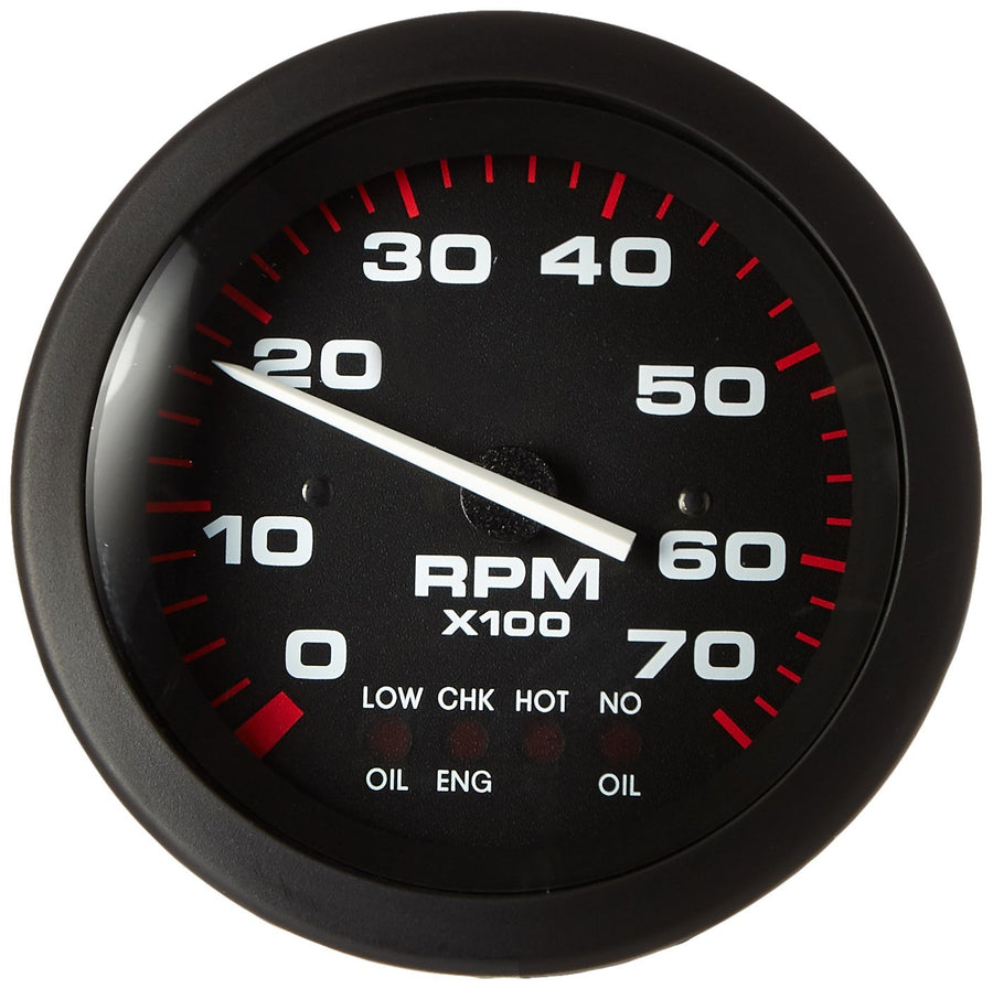 Amega Domed Systems Check Sierra International 58935P On Johnson/Evinrude 0-7000 Rpm Electric Tachometer, 3"