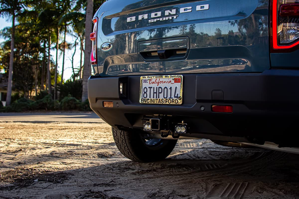 Baja Designs S2 Sport LED Dual Reverse Light Kit for Ford Bronco Sport 2021-23 - Includes Wiring Harness (Wide Cornering Clear Lens)