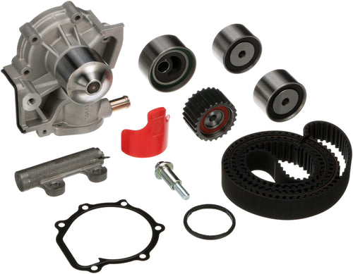 Gates PowerGrip Premium Timing Belt Component Kit with Water Pump TCKWP277B
