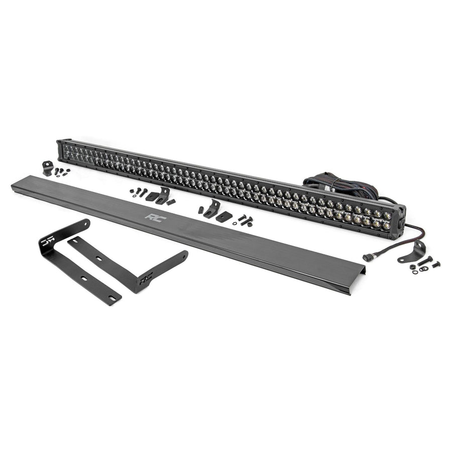 Rough Country 50" Dual Row LED Light Bar Kit for Kubota RTV-X900/X1100/X1140-50-inch Bar with White DRL