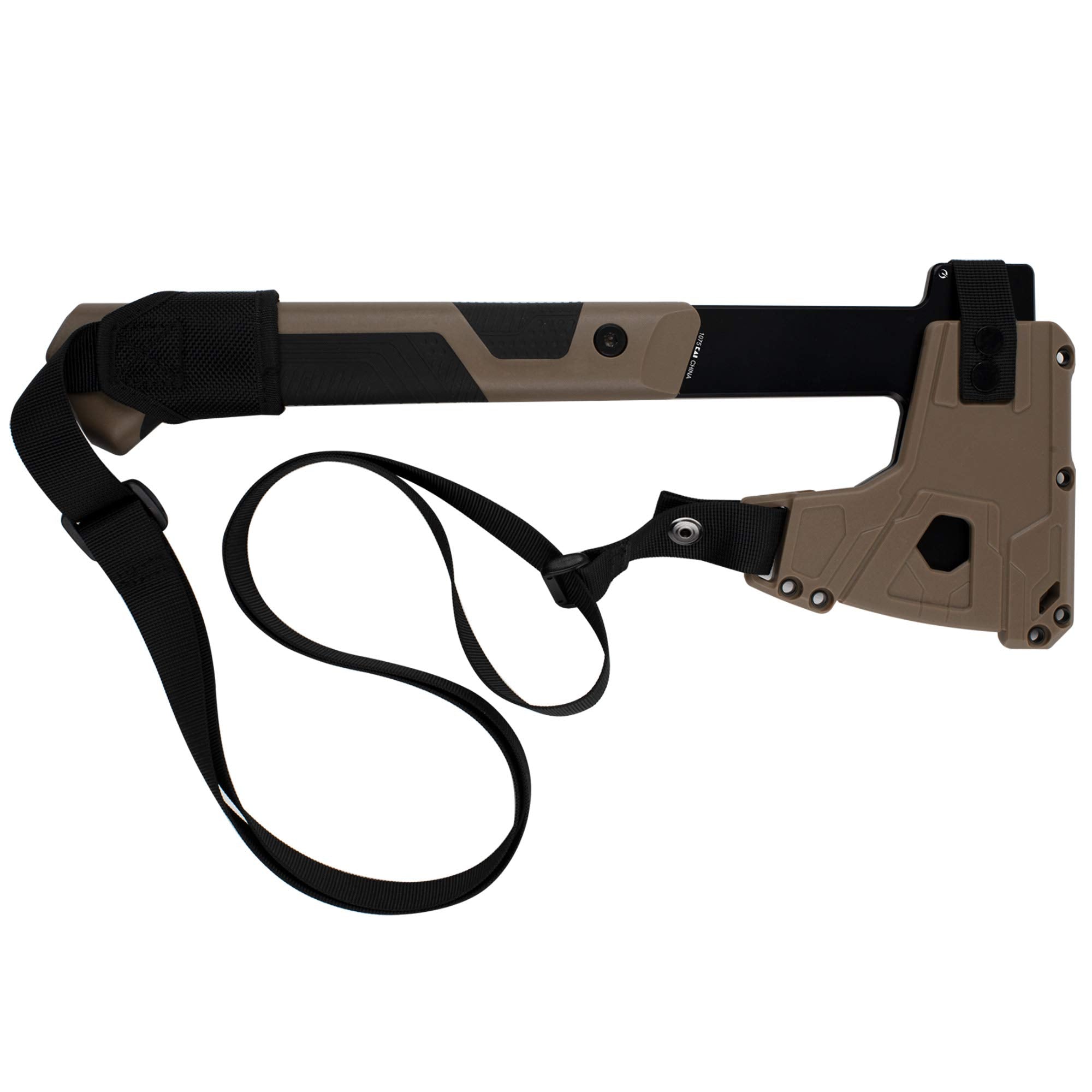 Kershaw Hatchet Deschutes ”Bearded” Camp Ax, Full Tang, Stainless Steel (1075)