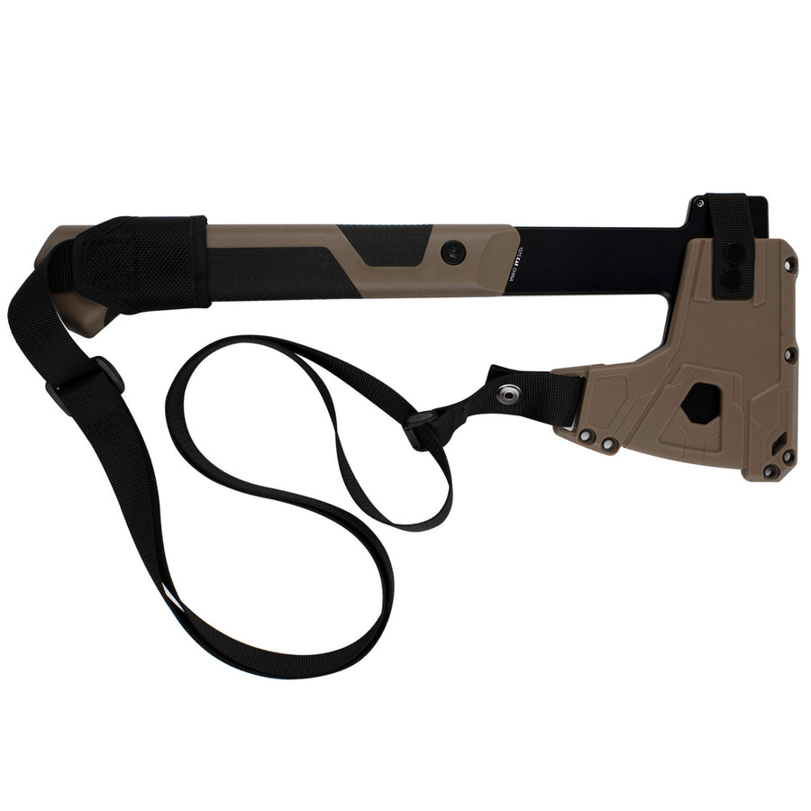 Kershaw Hatchet Deschutes ”Bearded” Camp Ax, Full Tang, Stainless Steel (1075)