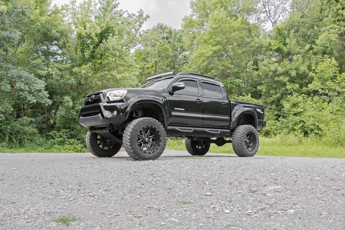 6" Rough Country Lift Kit with Strut Spacers & N3 Rear Shocks for Toyota Tacoma (2005–2015) - Suspension Upgrade