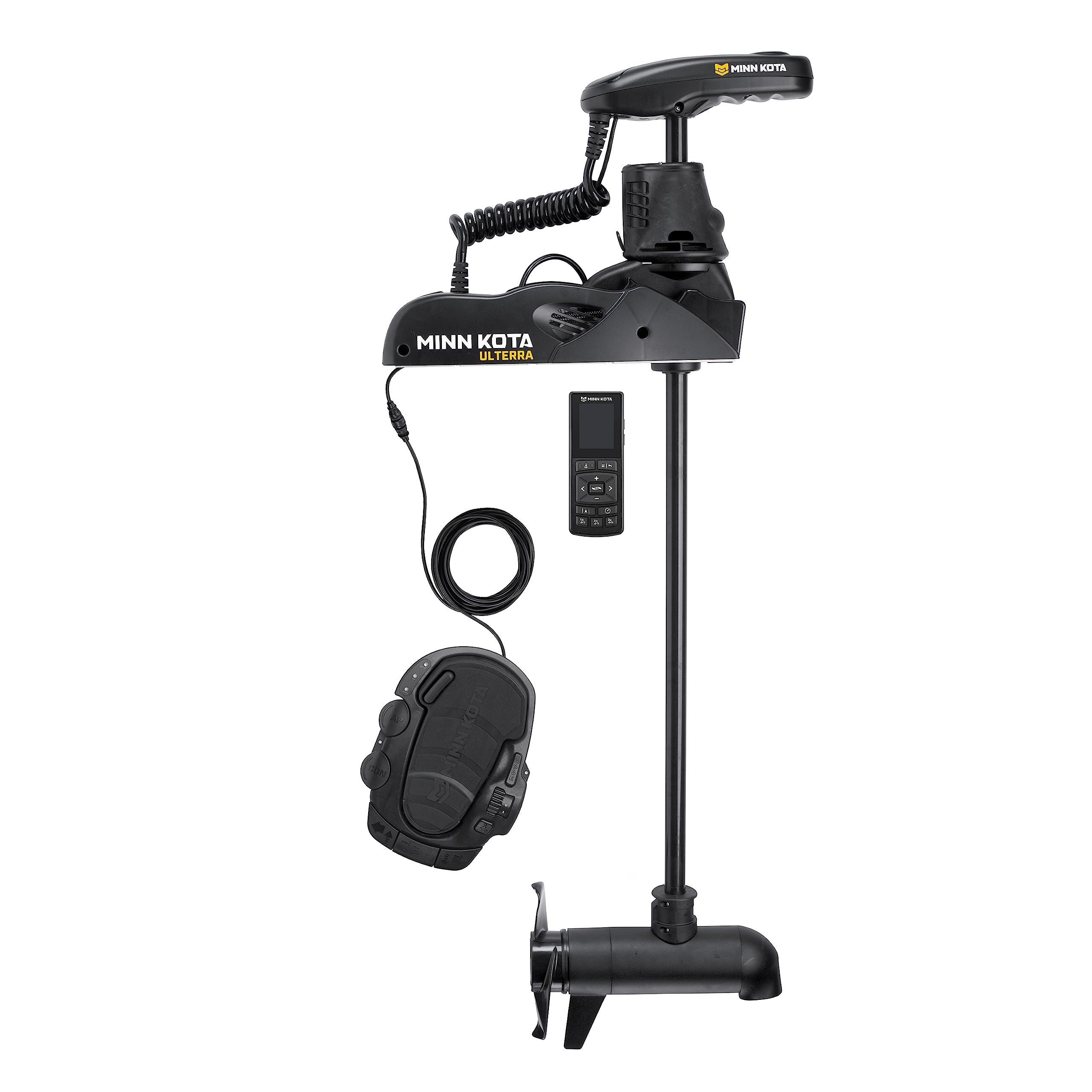 Minn Kota Bow-Mount Ulterra Electric Trolling Motor with Dual Spectrum Chirp Sonar – 80 Lb. Thrust, 45 in. Shaft, Freshwater