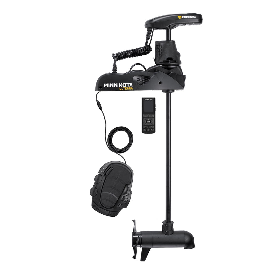 Minn Kota Bow-Mount Ulterra Electric Trolling Motor with Dual Spectrum Chirp Sonar – 80 Lb. Thrust, 60 in. Shaft, Freshwater