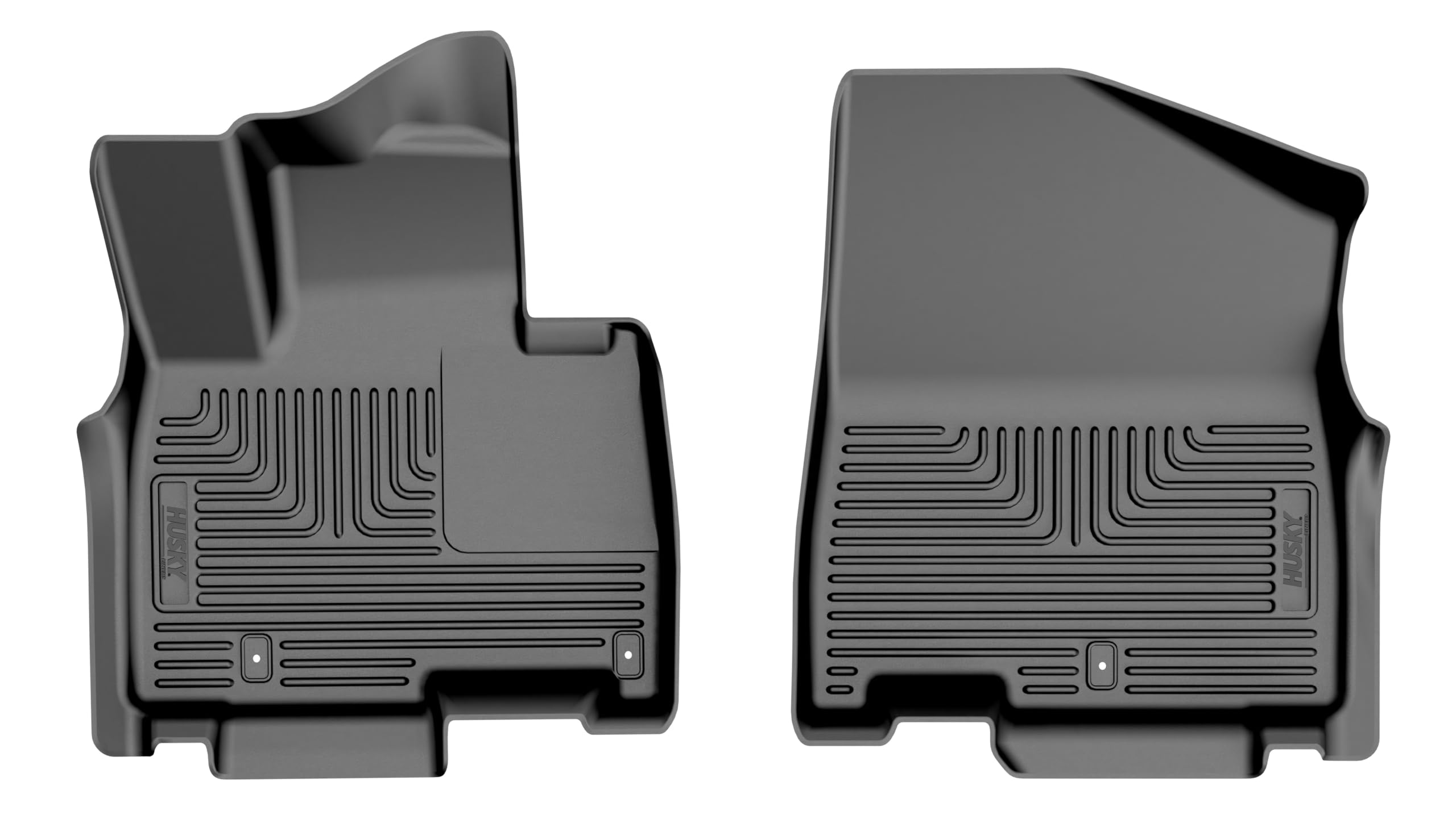 Husky Liners Floor Mats X-act Contour | Fits 2022-2025 Kia Carnival | Front Row, 1-pc Black - 77401