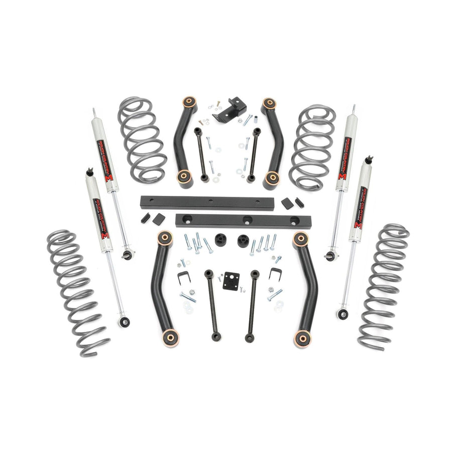 4" Lift Kit Rough Country for 1997-2002 Jeep Wrangler TJ 4WD - 90640
