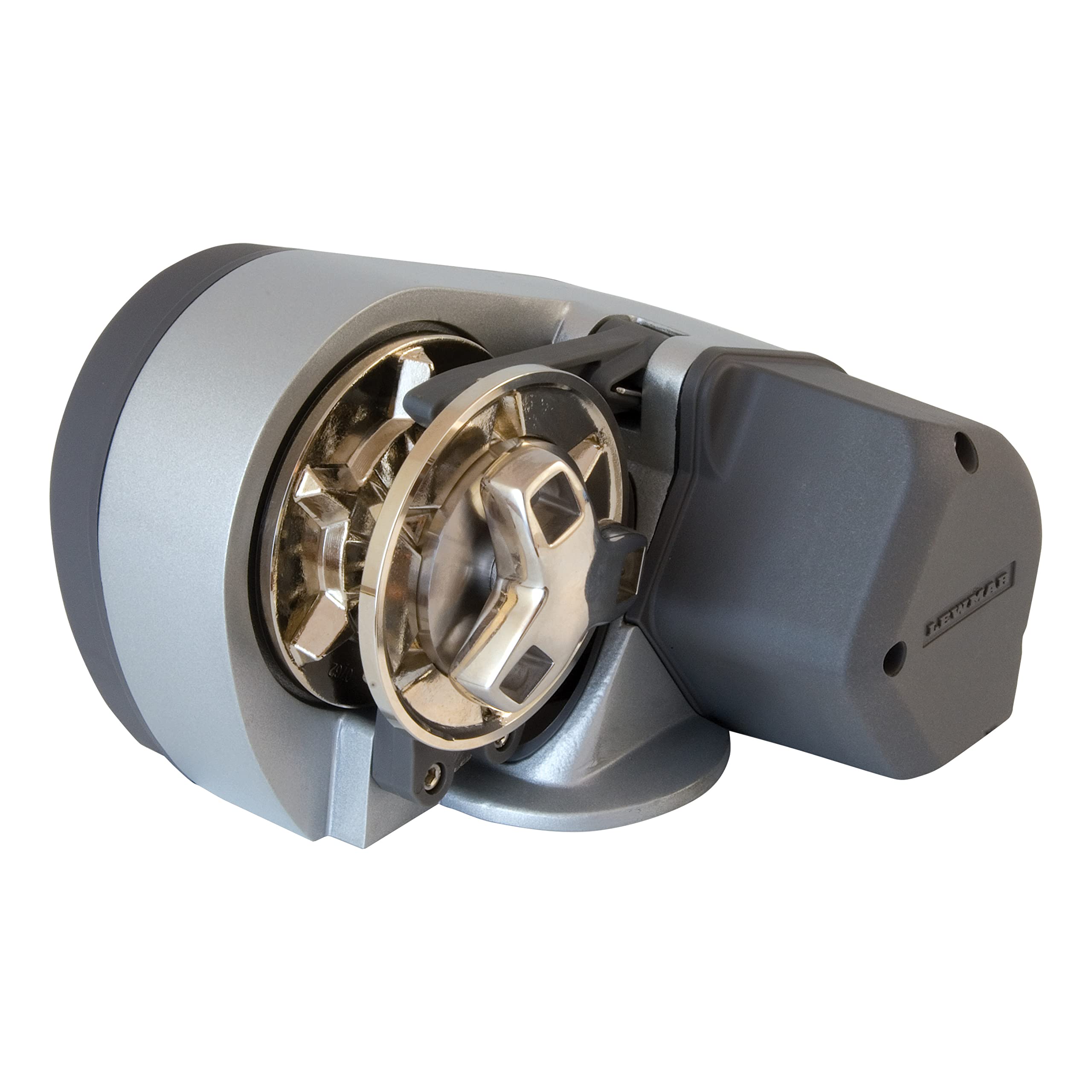 Lewmar 12V Pro Sport Windlass for 1/4" G4 Chain, Manual Freefall, Maximum pull 550 lbs., Port Side Mounted Gypsy, for Boats 20'-30' - 2020201167