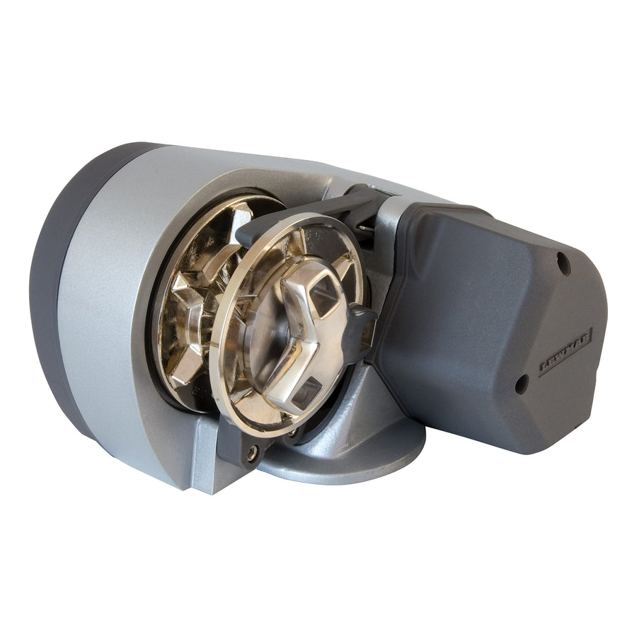 Lewmar 12V Pro Sport Windlass for 1/4" G4 Chain, Manual Freefall, Maximum pull 550 lbs., Port Side Mounted Gypsy, for Boats 20'-30' - 2020201167