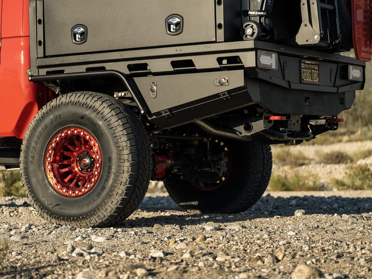 FUEL OFF-ROAD 17X9 FC125 RINCON BEADLOCK 5X5.0 3.5-38mm CANDY RED - FC125QX17905038N