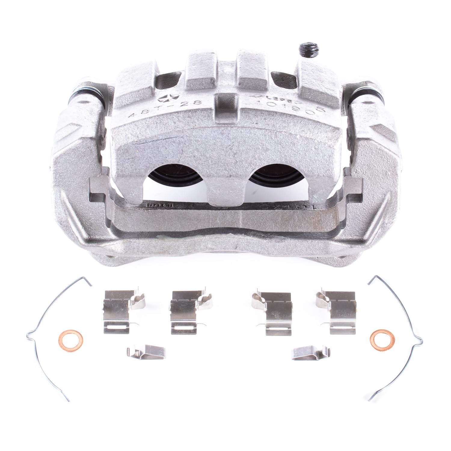 Power Stop Front Left L5508 Brake Caliper One Stock Replacement For Jeep Cherokee 2014-2023 [Model Specific]