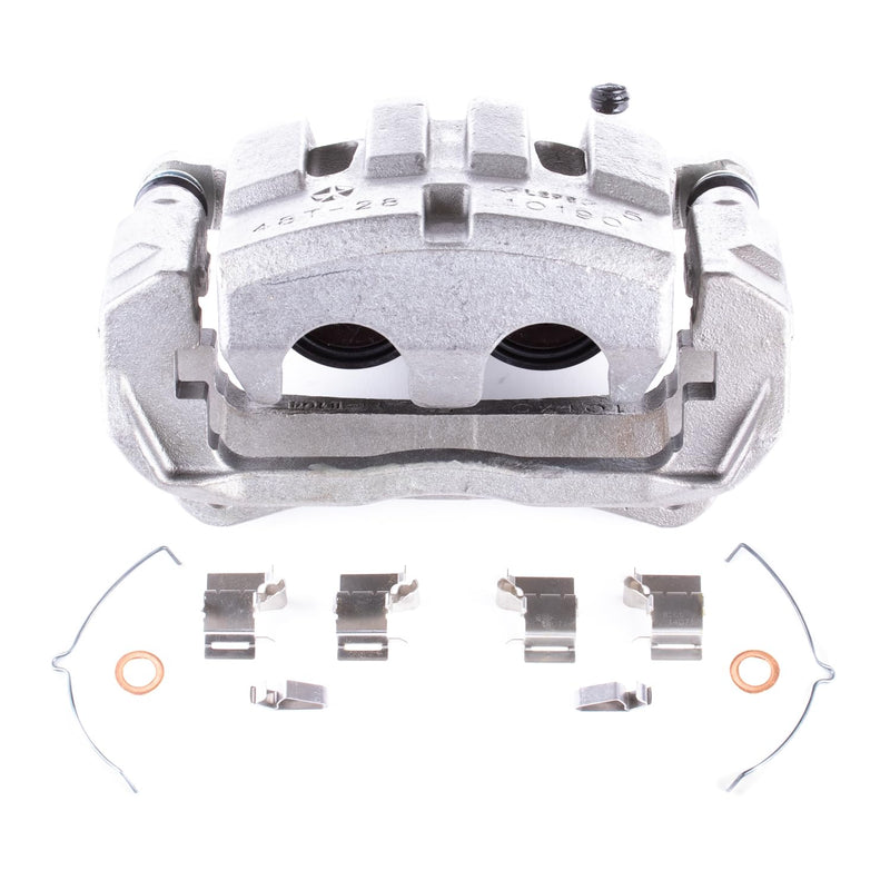 Power Stop Front Left L5508 Brake Caliper One Stock Replacement For Jeep Cherokee 2014-2023 [Model Specific]