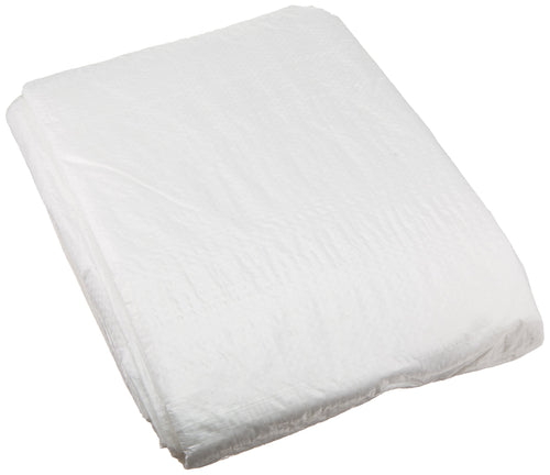 Clear White Economy Grade Erickson Poly Tarp, 15' x 20', 1 Pack