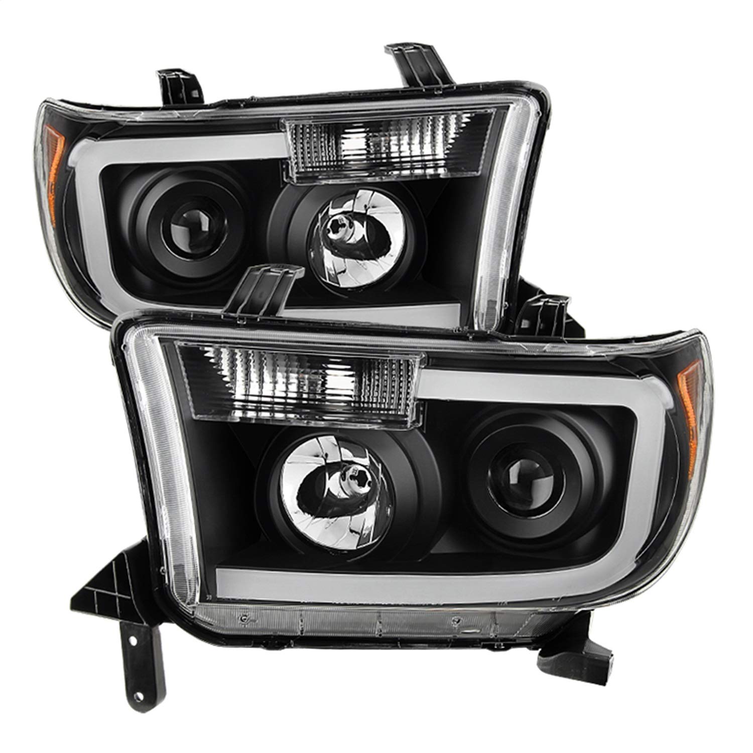 Projector Style xTune Auto Black/Clear Headlights 9027888