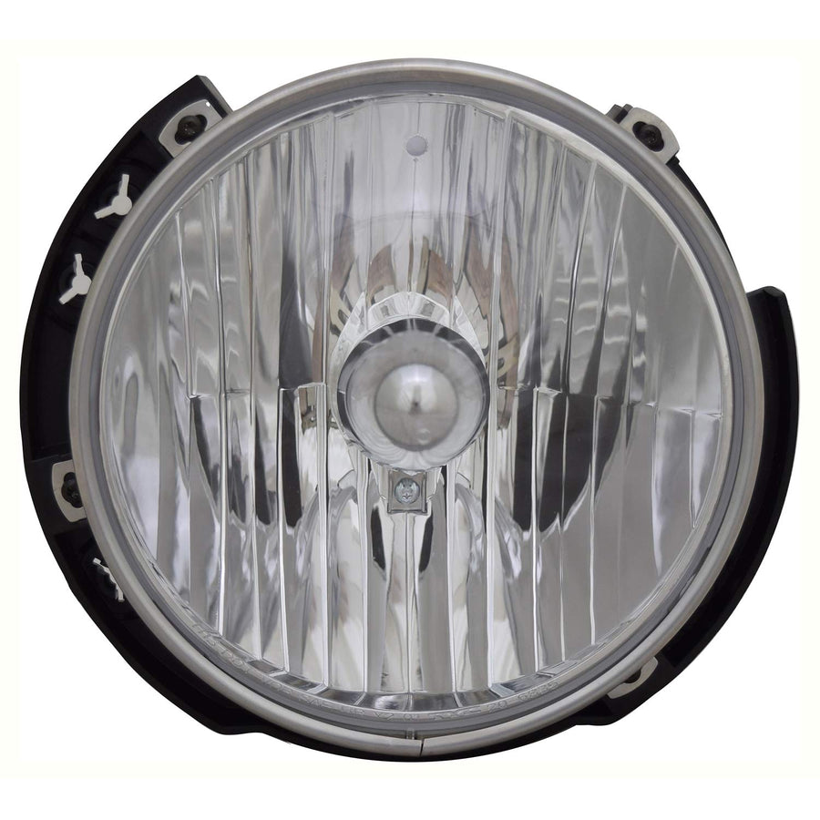 Right TYC Headlight Assembly Compatible with 2007-2018 Jeep Wrangler