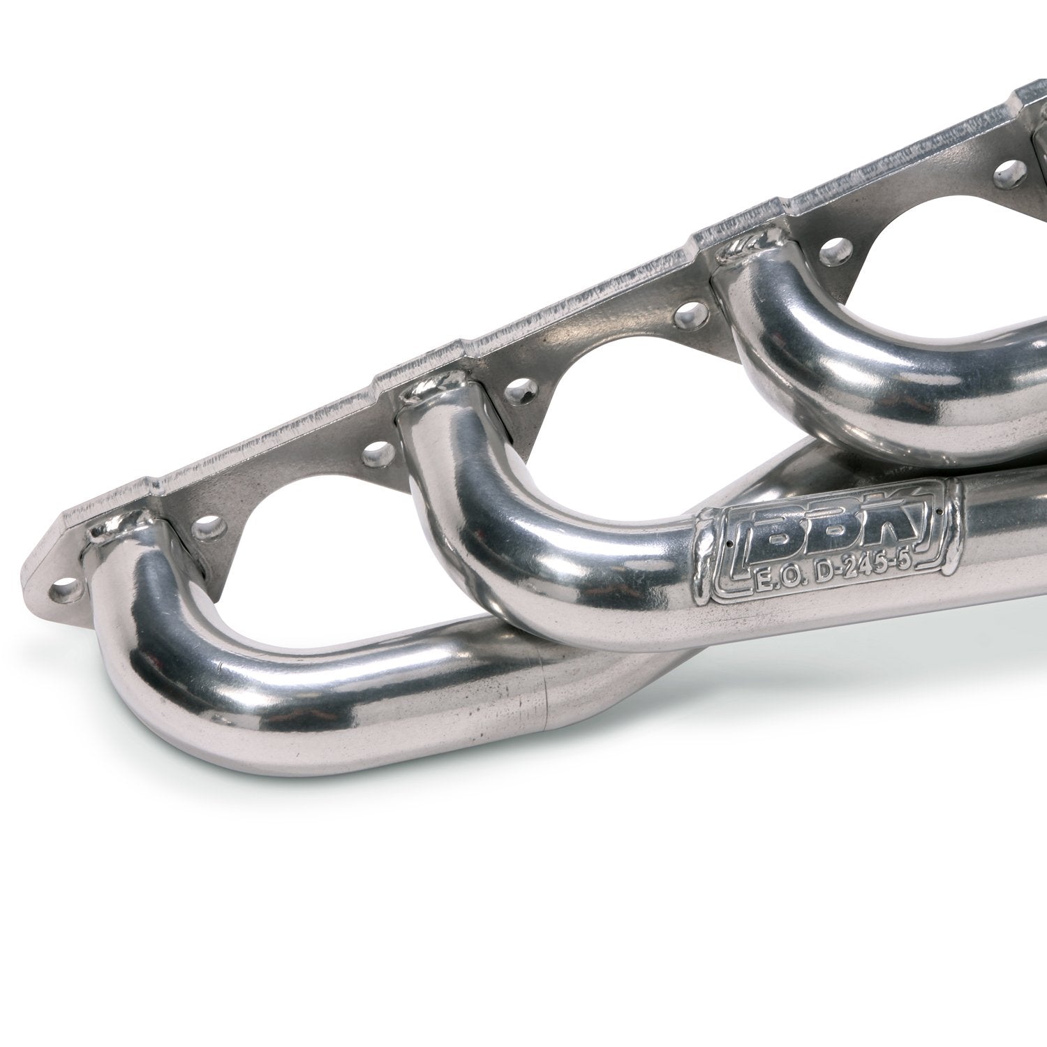 1-5/8" BBK Shorty Tuned Length Performance Exhaust Headers for Ford Mustang 5.0L - Polished Silver Ceramic Finish