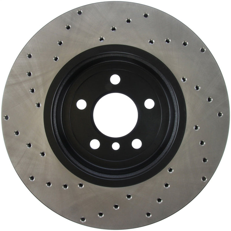 Sport StopTech Cross Drilled Brake Rotor 128.34124L (Front Left), 1 Pack