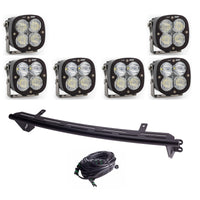 Baja Designs XL80 LED Light Kit Bull Bar for Ford F-250/350 2023+ with Toggle - (Multi-Pattern - Clear)
